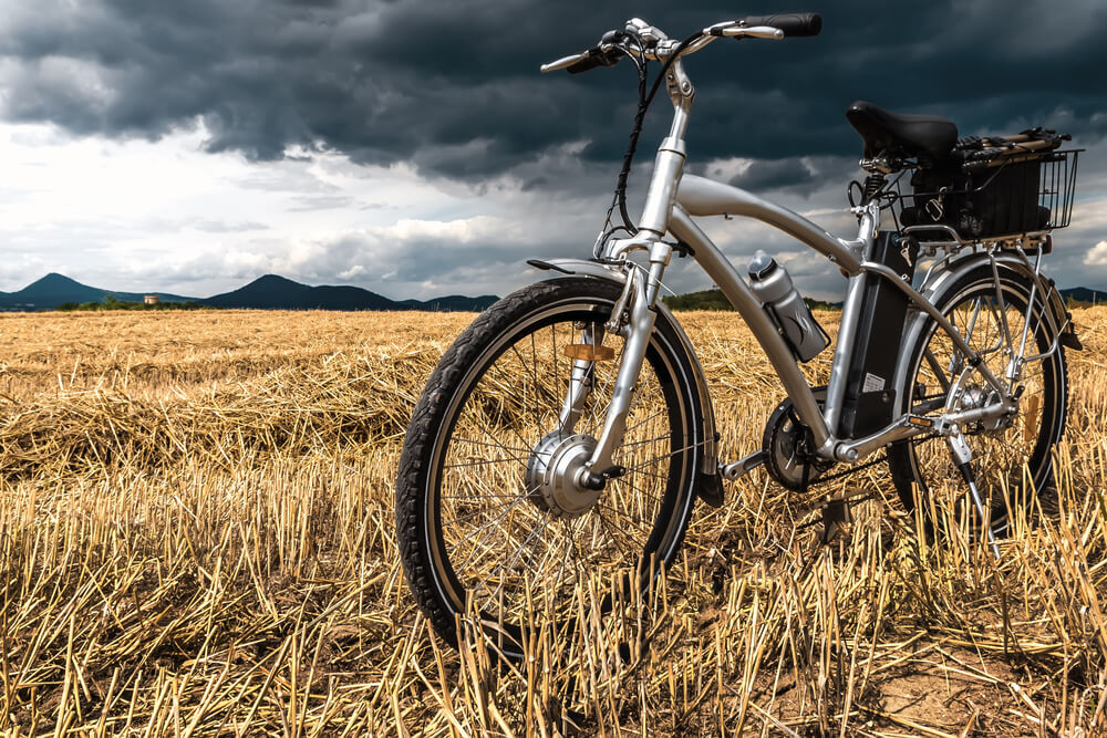 elektrische fiets regen