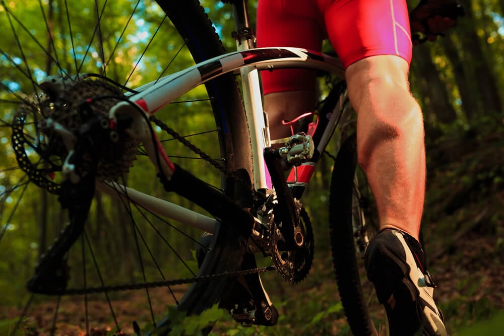 spieren trainen met fietsen