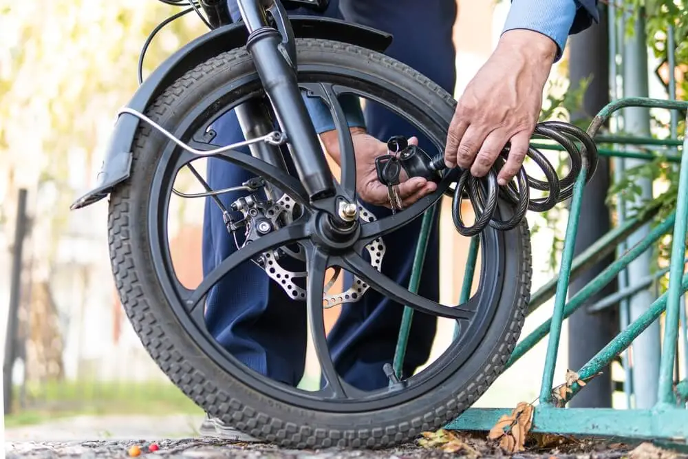 e bike beveiligen tegen diefstal